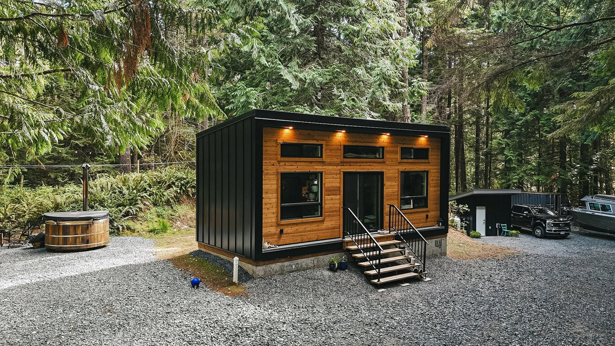 Modern Cabin Built to Grow on a Family Acreage