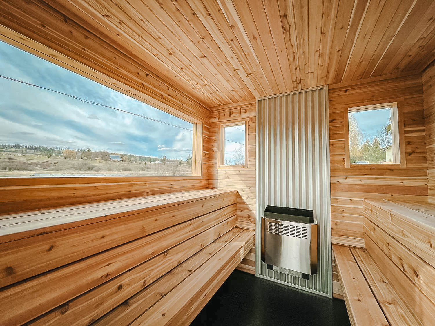 8' x 12' Peak Sauna