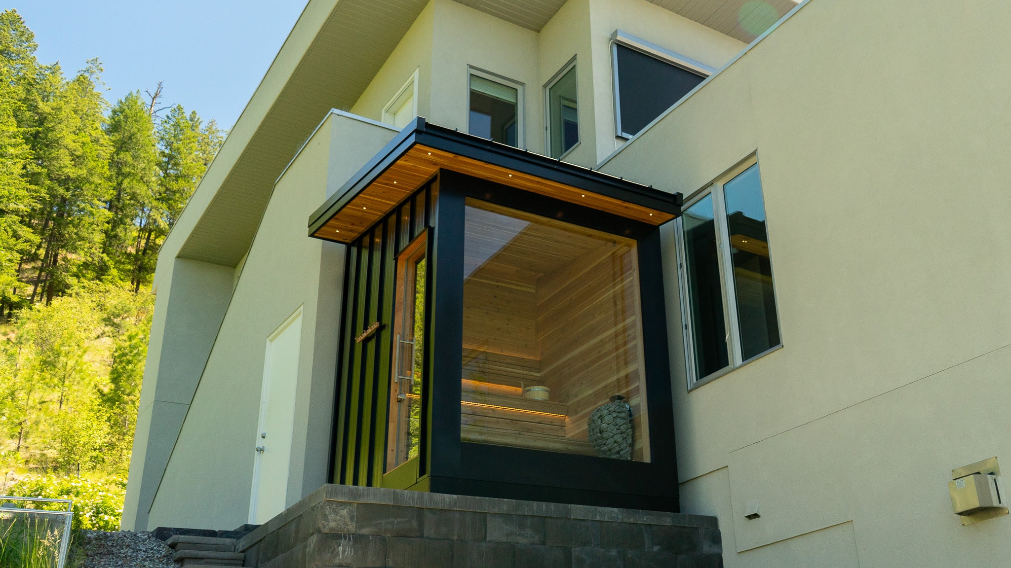 8' x 8' Mini Mode Sauna