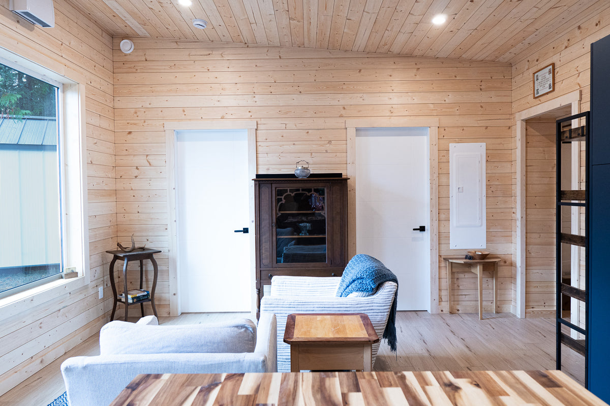 One Bedroom Home + Matching Peak Sauna