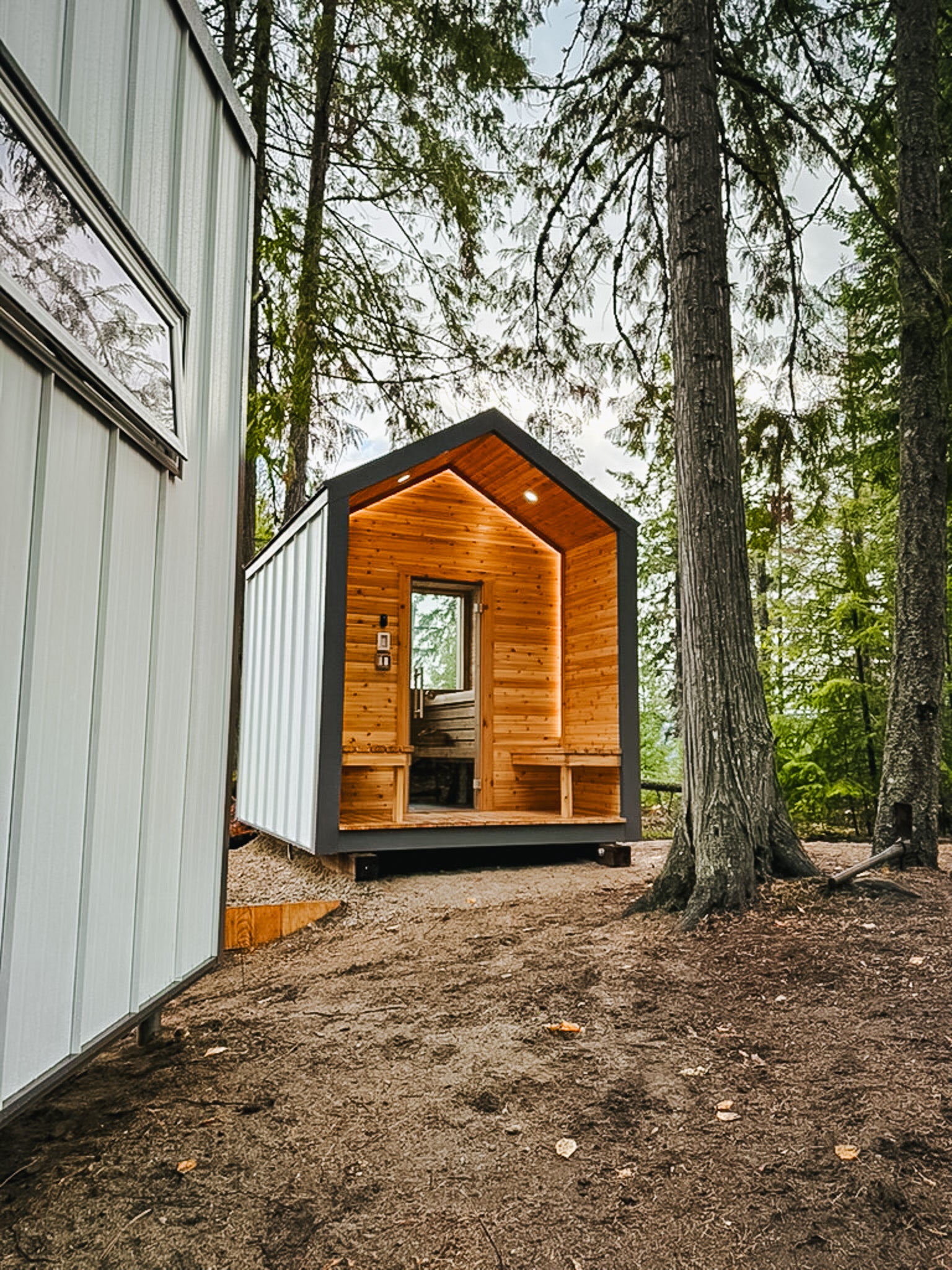 8' x 10' Peak Sauna