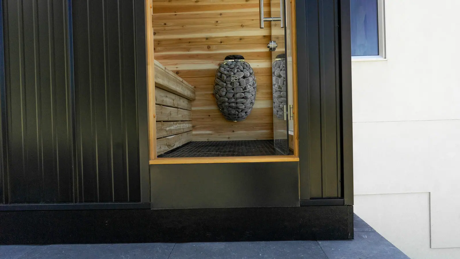 Crane Install for Tight-Fit Mini Mode Sauna photo 5