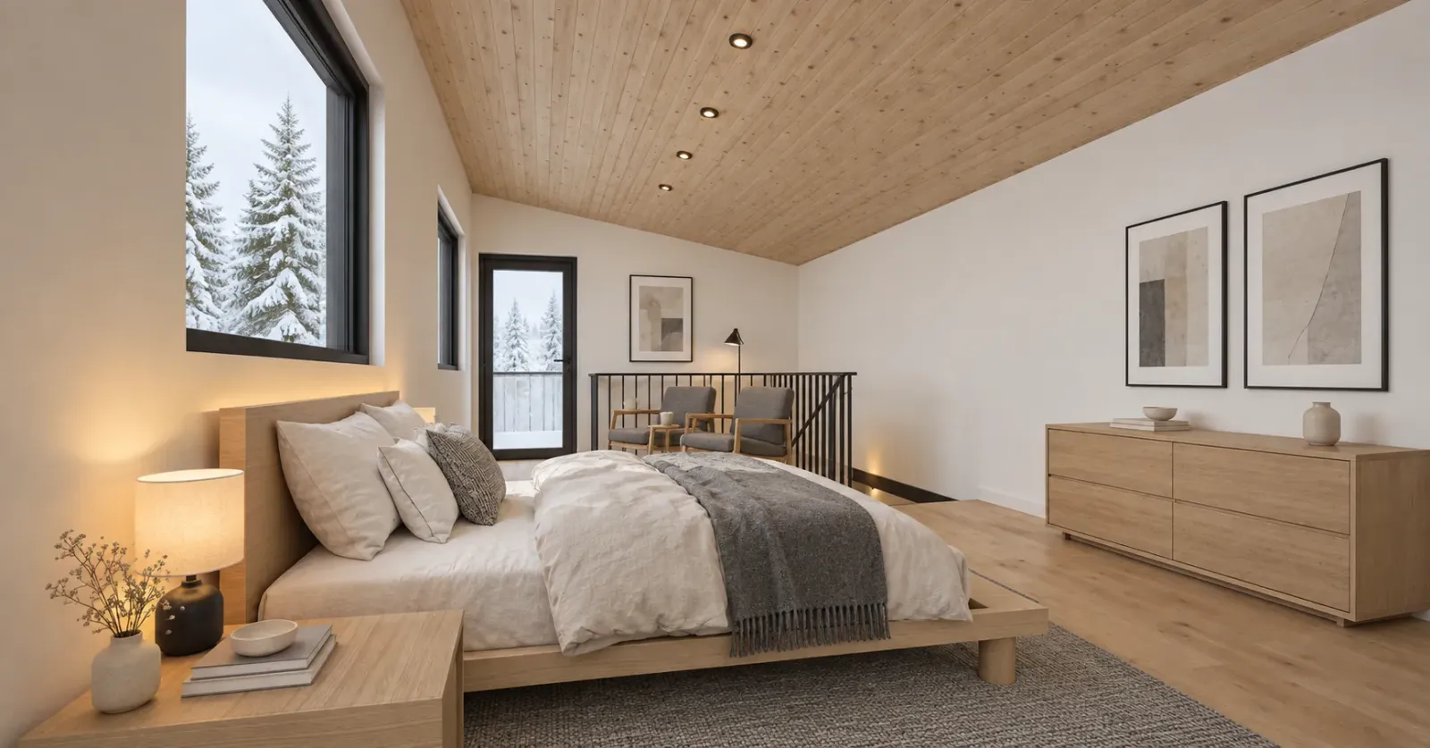 The Lookout, bedroom