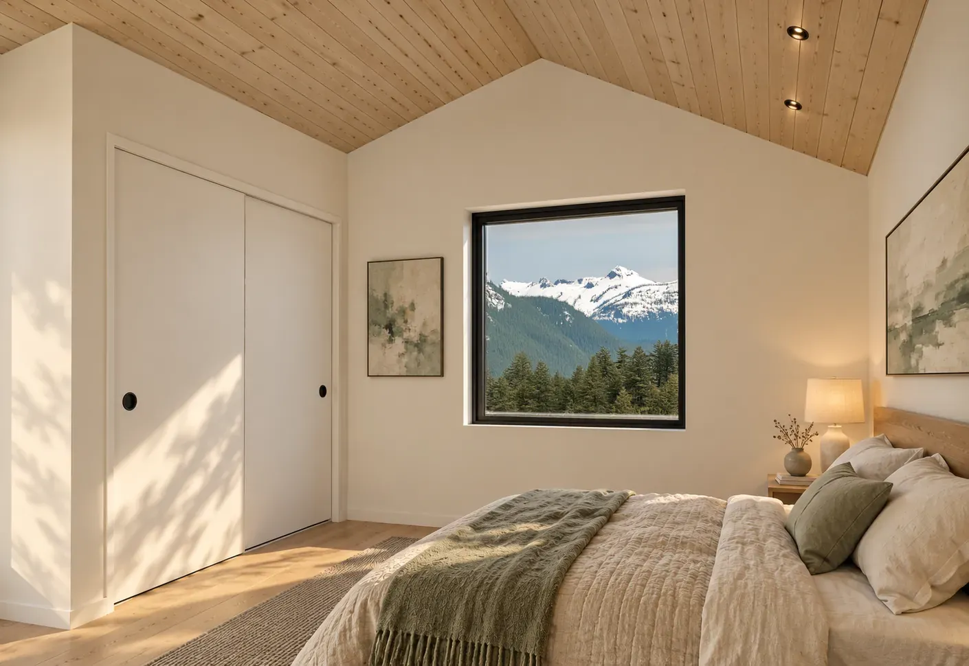 The Rise, bedroom